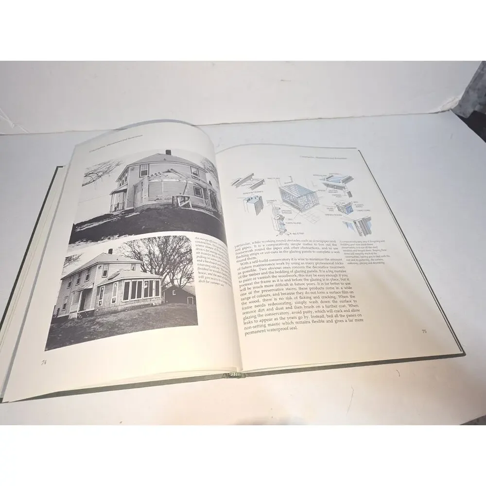 Vintage Conservatories Greenhouses Garden Rooms Hardcover Book First Edition